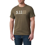 T-shirt American Flag 5.11 Tactical jersey coton polyester encres résistantes au temps