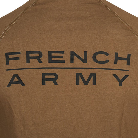 T-shirt Ares French Army 100% coton col rond manches courtes marquage d'armée