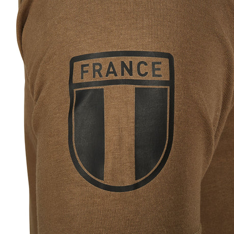 T-shirt Ares French Army 100% coton col rond manches courtes marquage d'armée