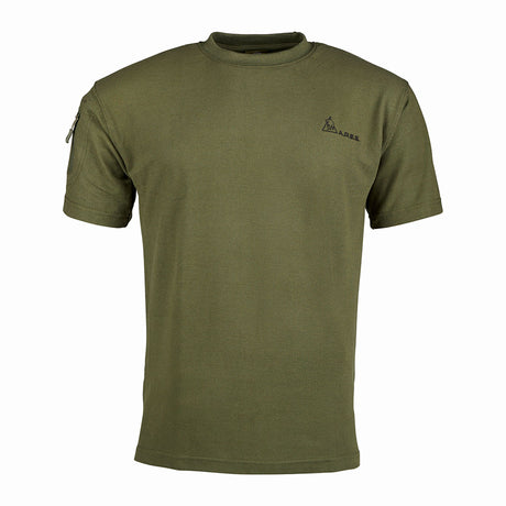 T-shirt Ares French Army en polycoton 230 g/m² avec poche à glissière sur la manche