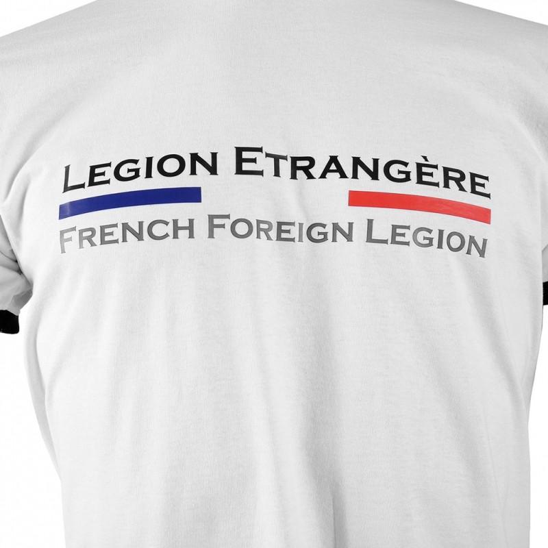 T - shirt imprimé FRENCH FOREIGN LEGION Ares - Blanc - Welkit.com