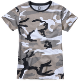 T-shirt Brandit coupe femme en coton 160 g par m² col rond et manches courtes