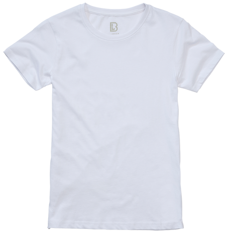 T-shirt Brandit coupe femme en coton 160 g par m² col rond et manches courtes
