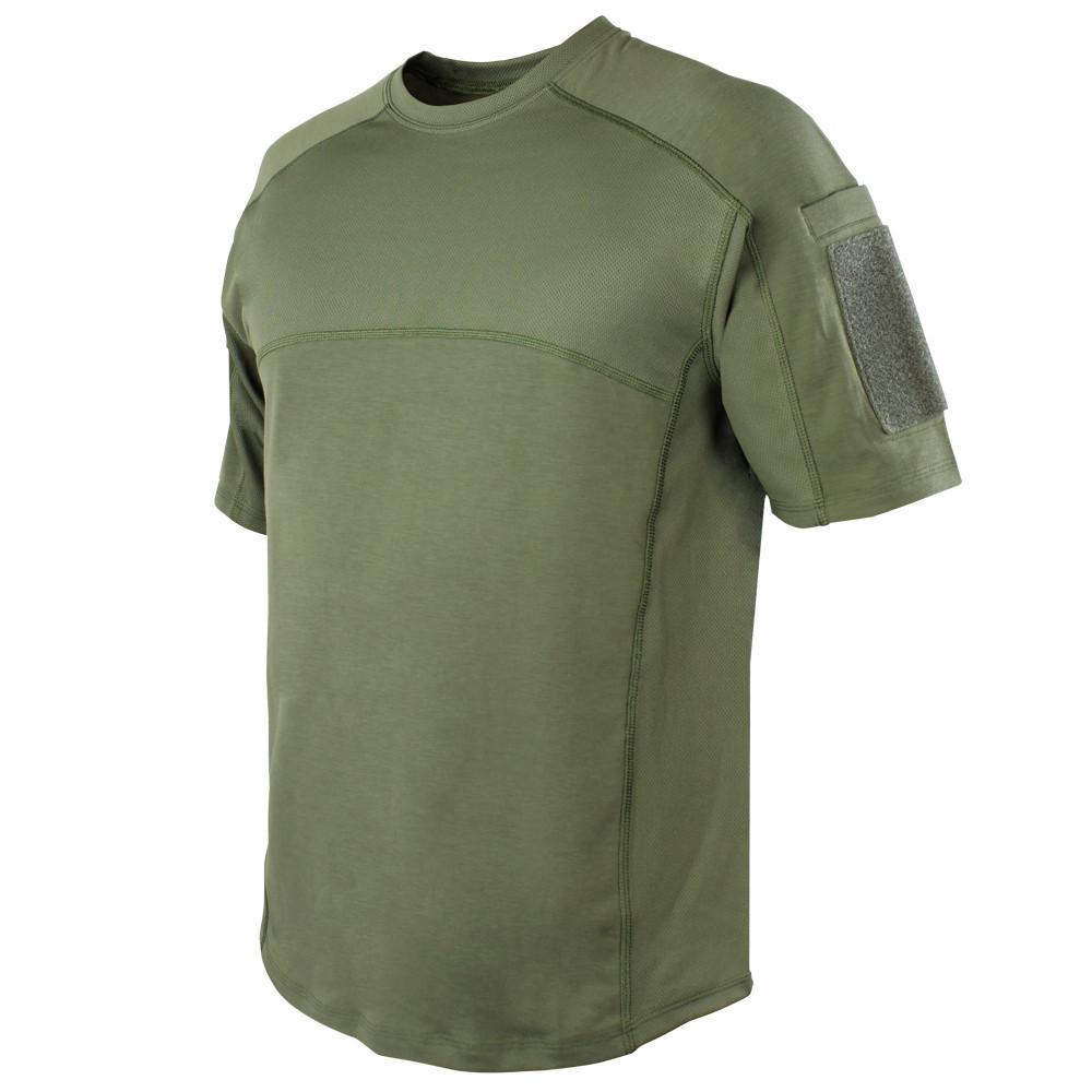 T - shirt uni TRIDENT BATTLE TOP Condor - Vert olive - Welkit.com