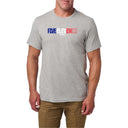 T-shirt France 5.11 Tactical graphique Five Eleven polycoton antimicrobien 4,1 oz