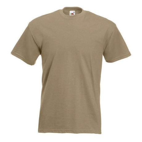 T-shirt Fruit Of The Loom Valueweight T 100% coton