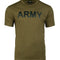T-shirt Mil-Tec imprimé ARMY en coton et viscose, jersey simple 145 g/m²