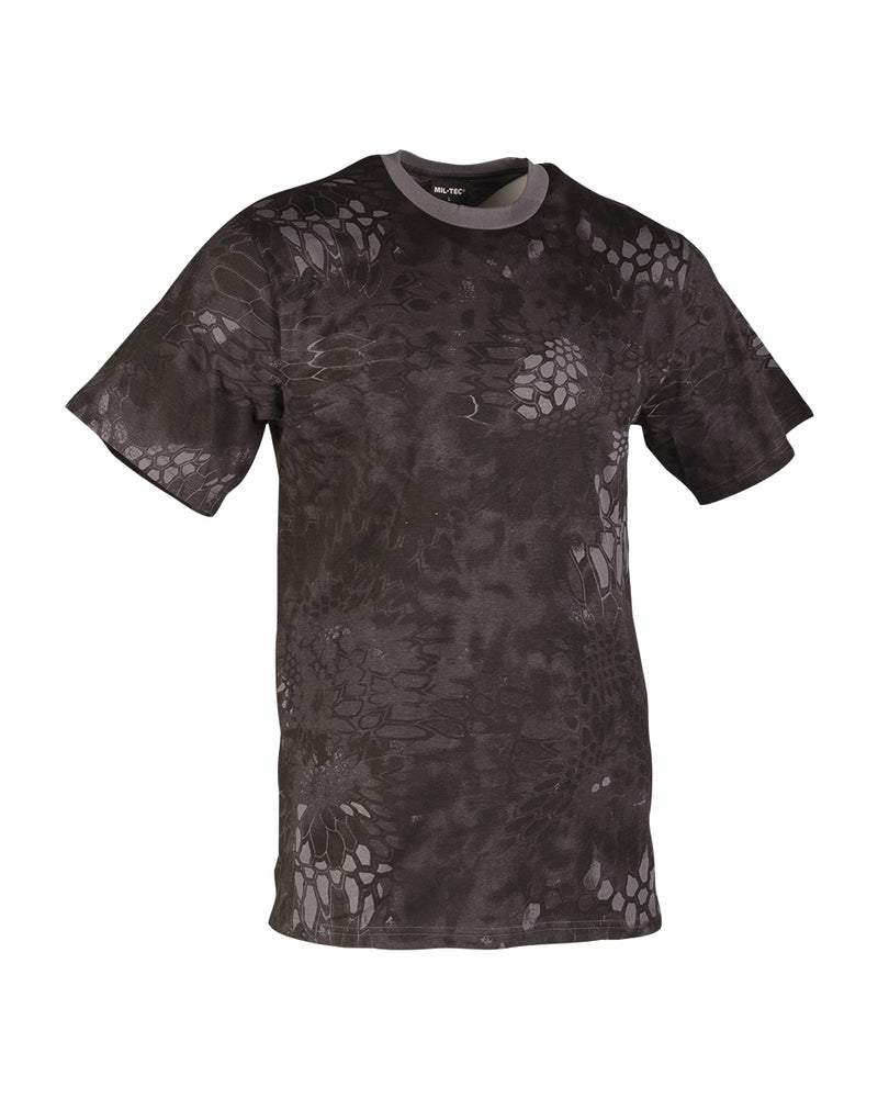 T-shirt Mil-Tec motif Mandra en jersey de coton 140 à 145 g/m² pour la saison chaude