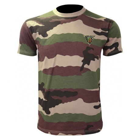 T-shirt OPEX brodé coton peigné 180 g/m² trois marquages d'unité au choix