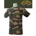T-shirt Patrol Equipement à motif imprimé broderie parachutiste coton 180 g/m²