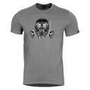 T-shirt Pentagon Ageron Gas Mask 190 g/m² coton filé à l'anneau usage courant