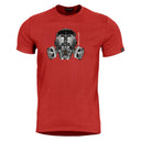 T-shirt Pentagon Ageron Gas Mask 190 g/m² coton filé à l'anneau usage courant