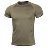 T - shirt uni BODYSHOCK QUICK DRY Pentagon - Vert olive - Welkit.com