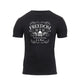 T - shirt imprimé ATHLETIC FIT FREEDOM Rothco - Noir - Welkit.com