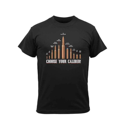 T-shirt Rothco Choose Your Caliber