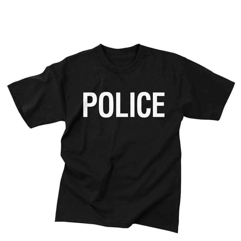 Printed POLICE T-shirt