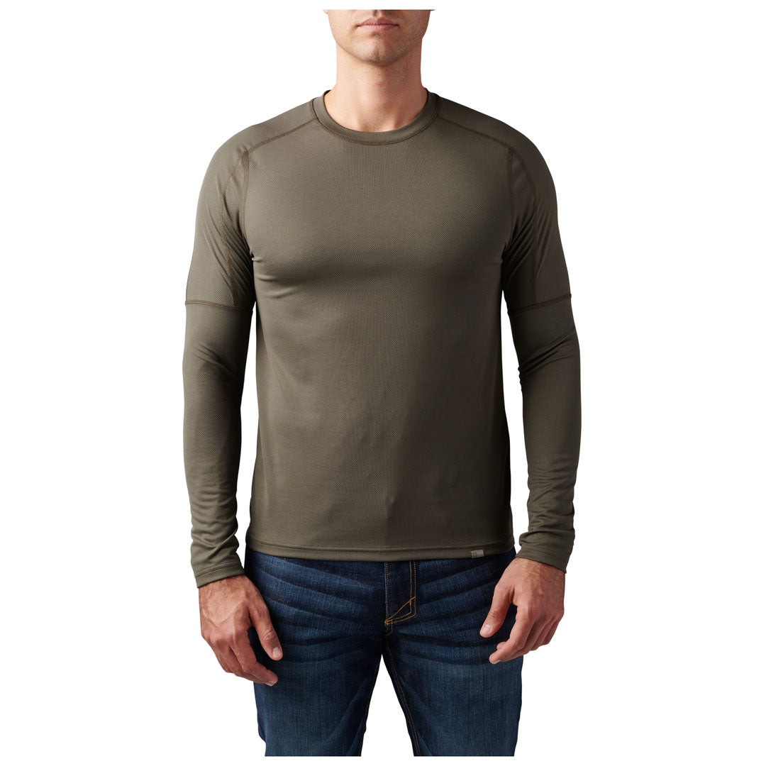 T-shirt Tight Crew 5.11 Tactical coutures Flatlock traitement antimicrobien sous gilet
