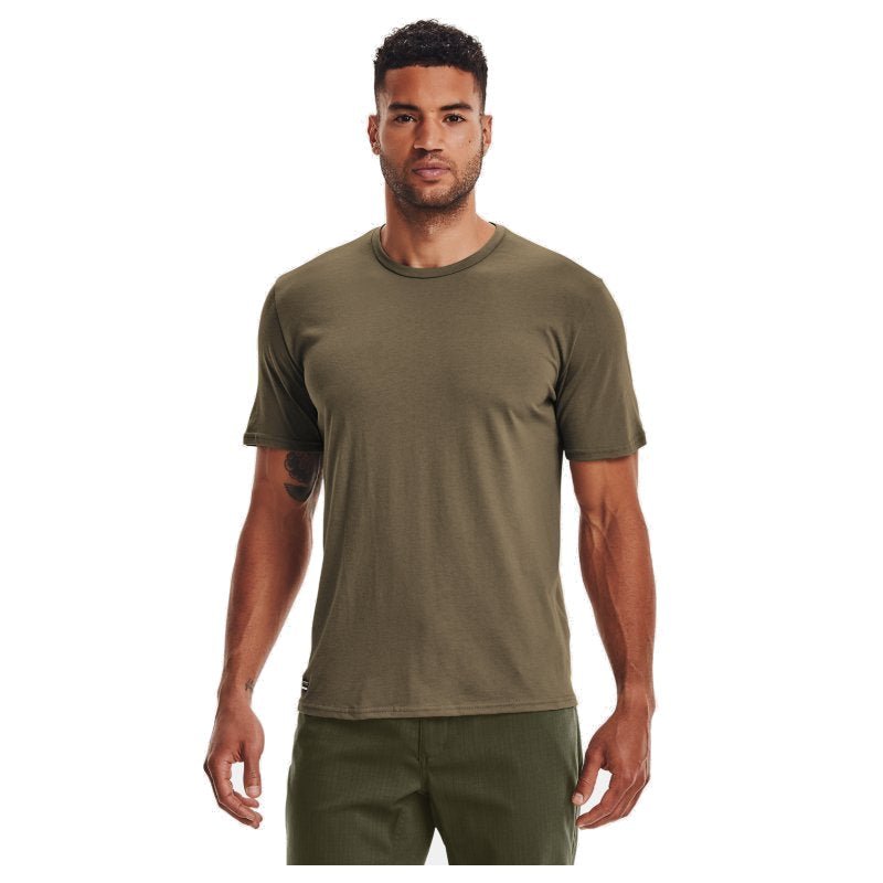 T - shirt uni COTON UA TACTICAL Under Armour - Coyote - Welkit.com