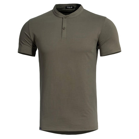 T-shirt col mandarin Pentagon Romeo 2.0 coton 190 g/m² OEKO-TEX 100