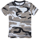 T-shirt enfant Brandit en coton 160 g/m² col rond manches courtes et coupe ample