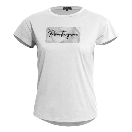 T-shirt femme Pentagon Whisper Contour en coton biologique fin 185 g/m²
