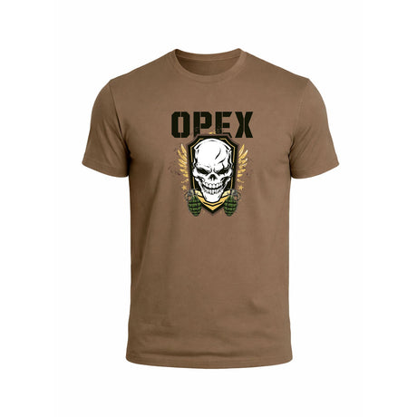 T-shirt imprimé OPEX à motif Grenades en coton 180 g/m² manches courtes