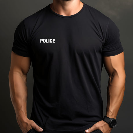 T-shirt imprimé Patrol Equipement marquage Police 100% coton peigné 180 g/m²