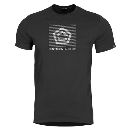T-shirt imprimé Pentagon Ageron Parallel coton 190 g/m² lavage enzymatique