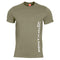 T-shirt imprimé Pentagon Vertical en coton ring-spun 190 g/m² coupe confort