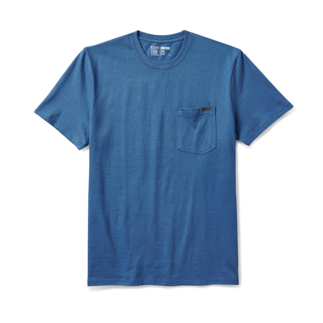 T-shirt manches courtes 5.11 Tactical Elite Pocket Tee en coton jersey 6,3 oz à poche poitrine