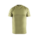 T-shirt manches courtes GK Professional 100 % coton 210 g/m² col bord-côtes