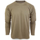 T-shirt manches longues Mil-Tec Tactical Quickdry polyester respirant avec boucles pouces