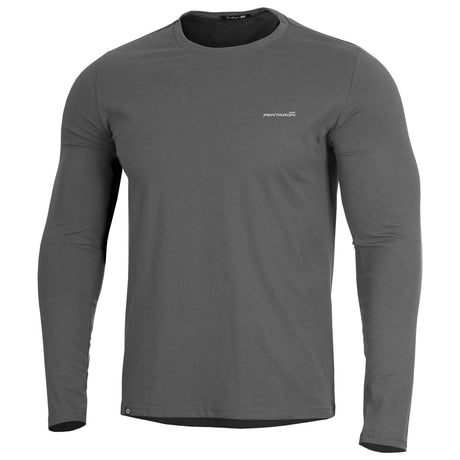 T-shirt manches longues Pentagon Ageron 2.0 coton ring-spun 190 g/m² coupe confort