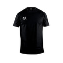 T-shirt siglé GK Professional 100 % coton 160 g/m² unisexe col bord-côtes