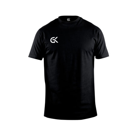 T-shirt siglé GK Professional 100 % coton 160 g/m² unisexe col bord-côtes