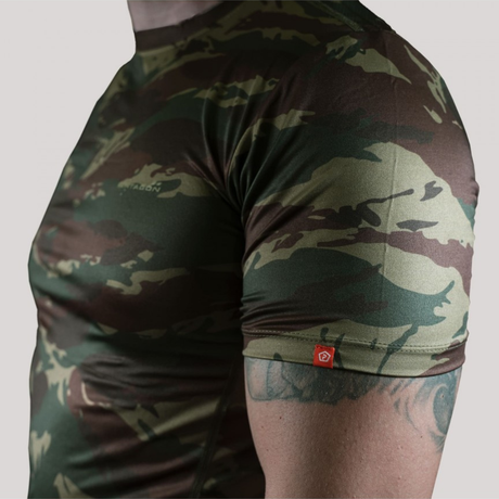 T-shirt technique Pentagon Apollo Tac-Fresh en maille respirante anti-odeur coupe près du corps