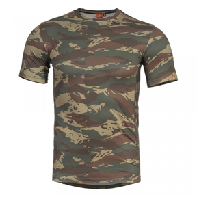 T-shirt technique Pentagon Apollo Tac-Fresh en maille respirante anti-odeur coupe près du corps