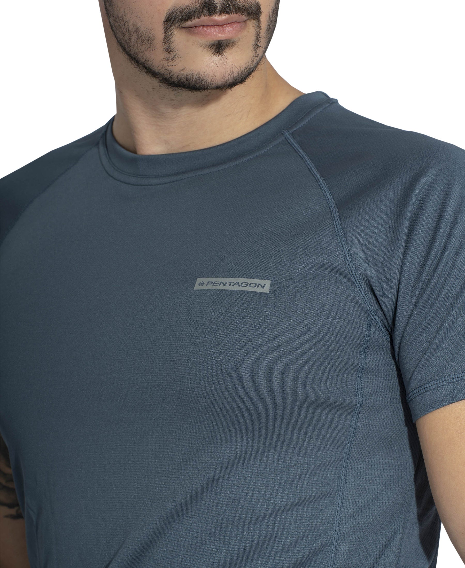 T-shirt technique Pentagon Bodyshock MK2 en polyester séchage rapide coupe près du corps