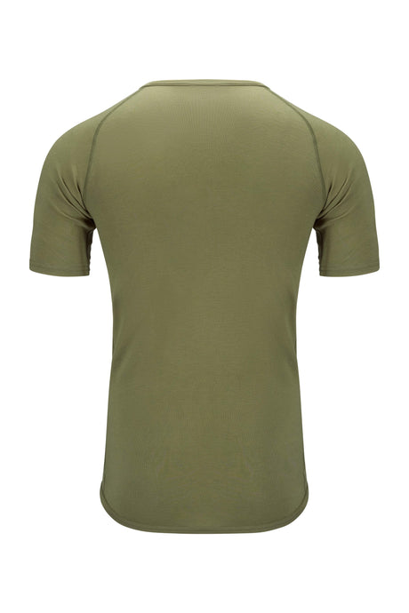 T-shirt thermorégulateur Brynje Classic laine mérinos 190 g/m² extra-fine 17,5 micron