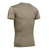 T - shirt thermorégulateur été COMPRESSION TACTICAL HEATGEAR Under Armour - Coyote - Welkit.com