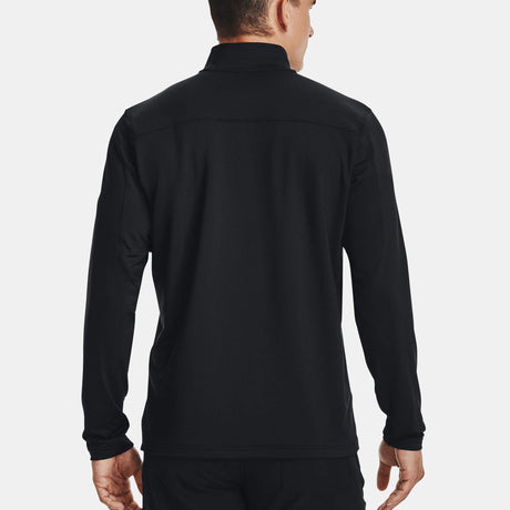 T - shirt thermorégulateur hiver UA LW 1/4 ZIP Under Armour - Noir - Welkit.com