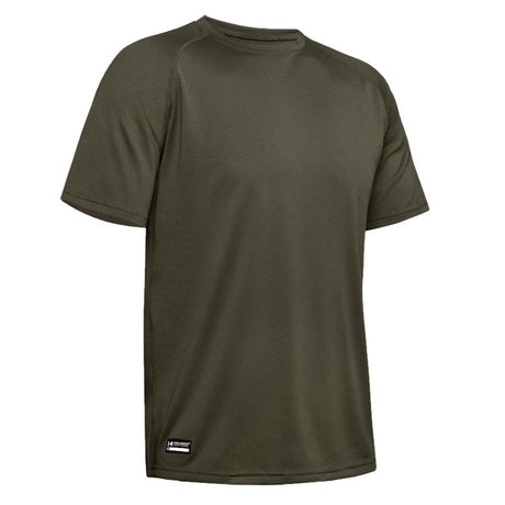 T - shirt thermorégulateur été TACTICAL TECH MC Under Armour - Vert olive - Welkit.com