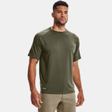 T - shirt thermorégulateur été TACTICAL TECH MC Under Armour - Vert olive - Welkit.com