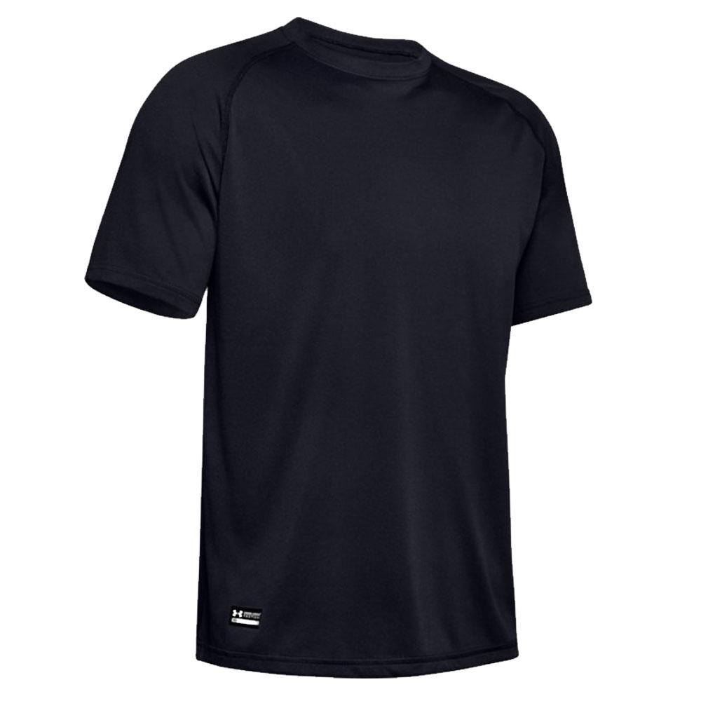 T - shirt thermorégulateur été TACTICAL TECH MC Under Armour - Noir - Welkit.com