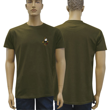 T-shirt uni OPEX brodé Légion coton peigné 180 g/m² marquage thermocollé