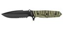 Couteau à lame fixe TB Outdoor Maraudeur Mixte G10 Toxifié acier Acier MOX lame 113 mm