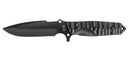 Couteau à lame fixe TB Outdoor Maraudeur Lisse Toxifié acier Acier MOX lame 113 mm