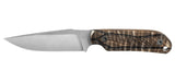 Couteau à lame fixe TB Outdoor Commandeur Ziricote Toxifié acier ALENOX lame 108 mm