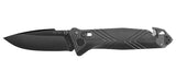 Couteau pliant TB Outdoor CAC Lisse - 4 fonctions acier Nitrox lame 85 mm