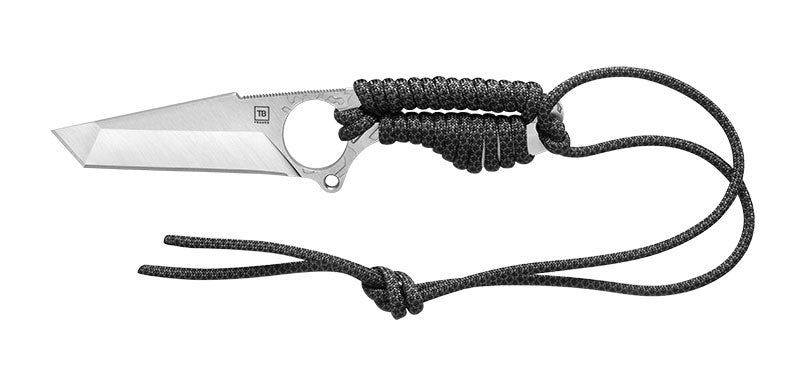 Couteau à lame fixe TB Outdoor S-Neck acier Nitrox lame 80 mm lame tanto